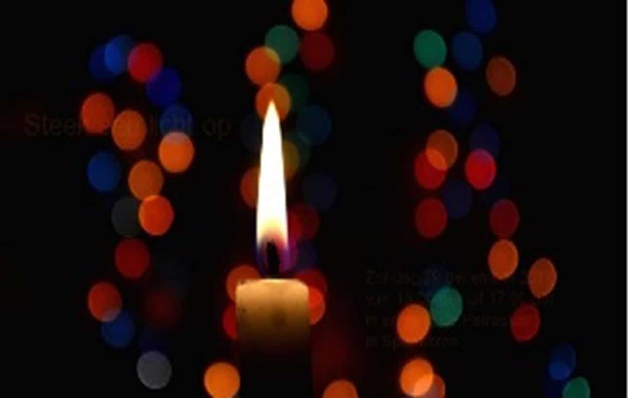 Samen gedenken …… Steek een licht op