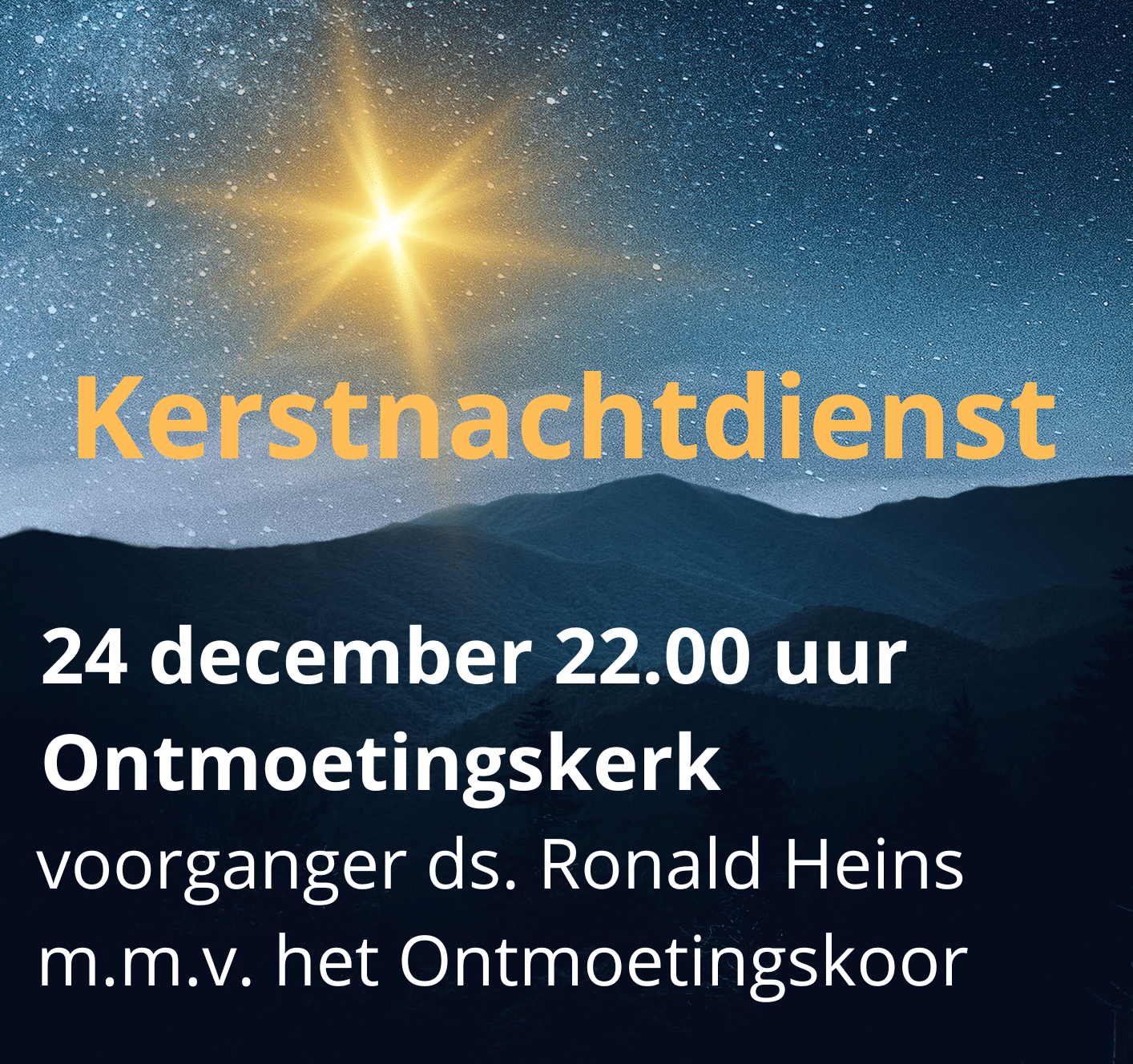 Kerstnachtdienst