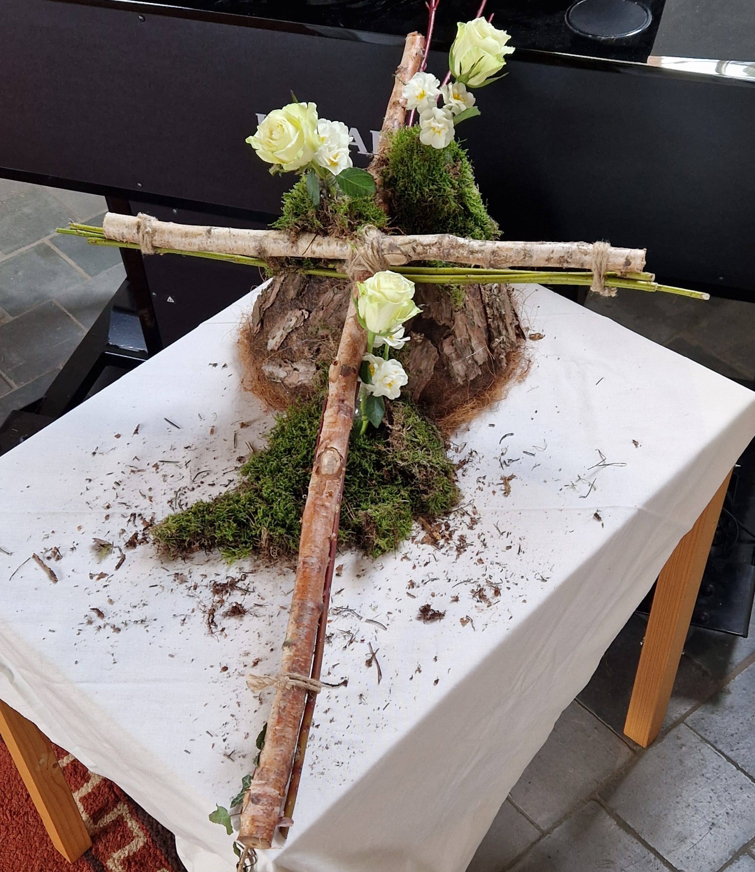Liturgische bloemschikking 16 maart